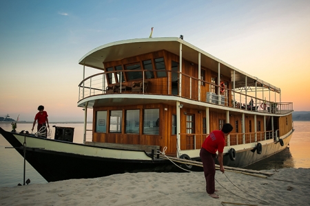 Croisière au coucher du soleil à Mandalay